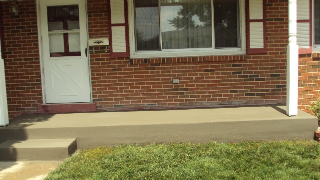 Concrete Stoop